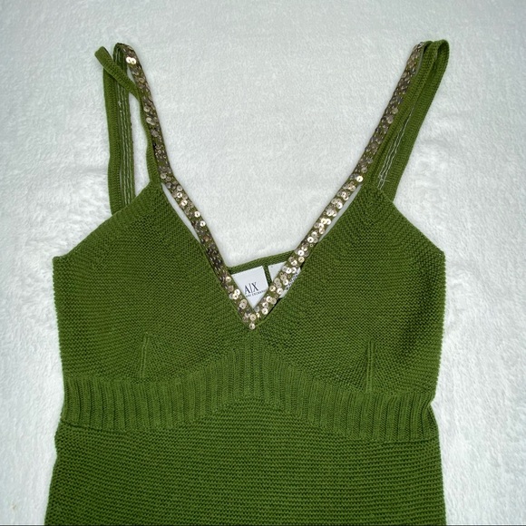 A/X Armani Exchange Knit Camisole green Medium - Picture 8 of 8